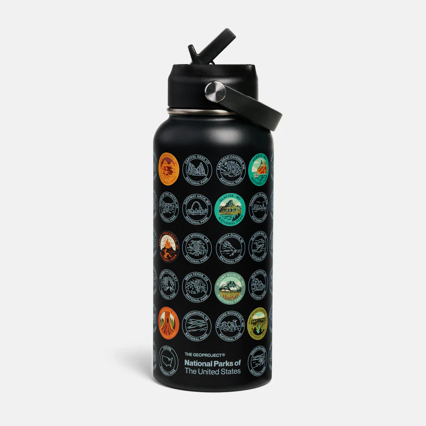 National Park Sticker Bottle | Insulated