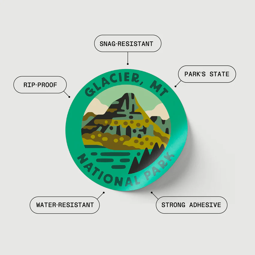 National Park Sticker Bottle | Insulated